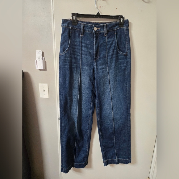 Chico's Denim - Chico's Dark Blue Straight Leg Jeans